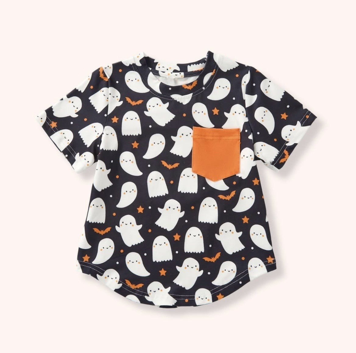 Boo Crew Ghost Pocket Tee