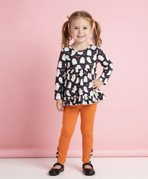 Boo Crew Ruffle Top & Legging Set