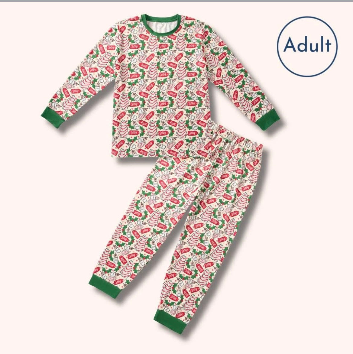 Christmas Tree Cakes Adult Loungewear