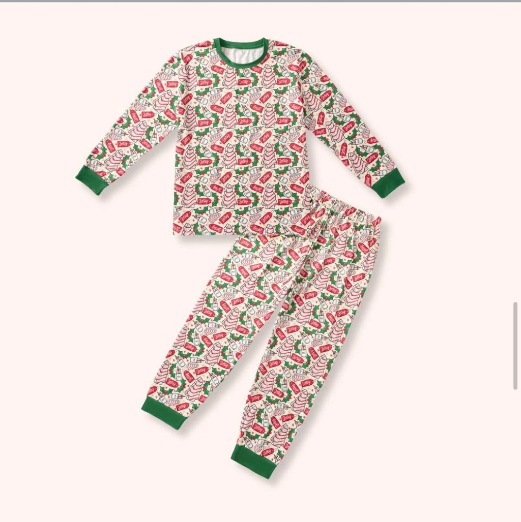 Christmas Tree Cakes Kids Loungewear