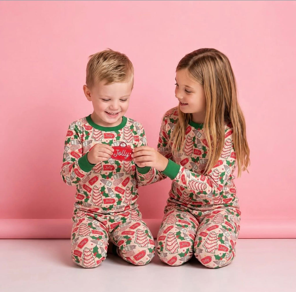 Christmas Tree Cakes Kids Loungewear