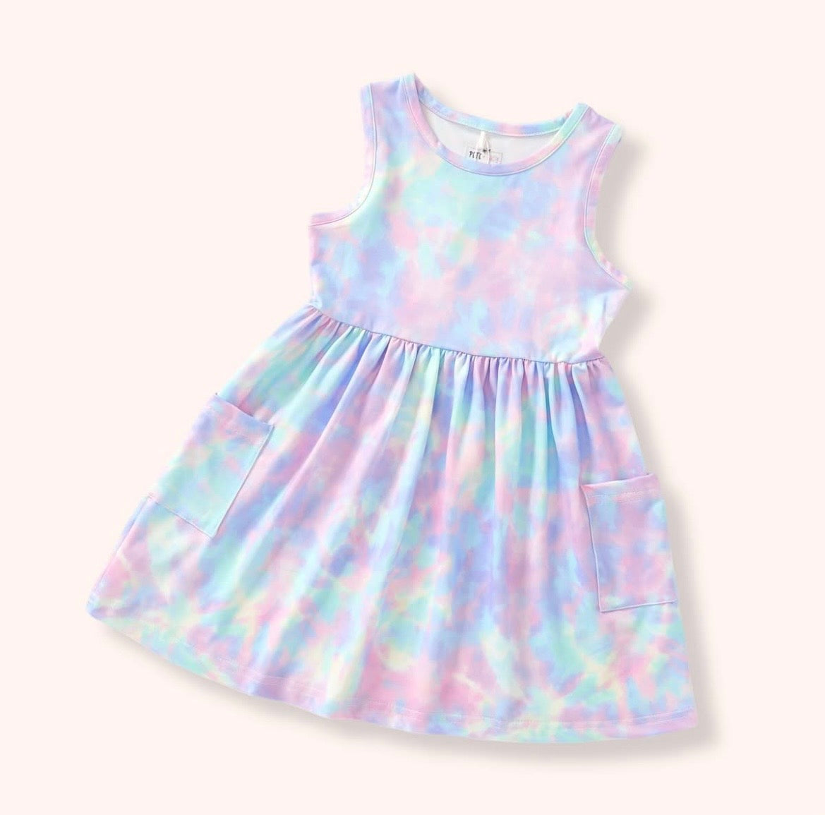 Cotton Candy Swirl Dress