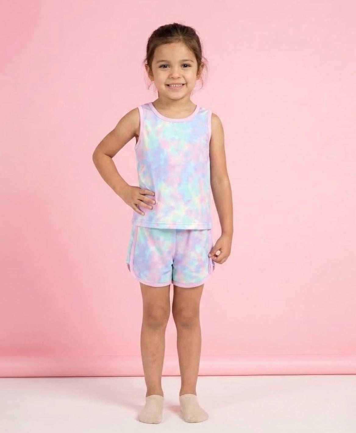 Cotton Candy Swirl Loungewear Set