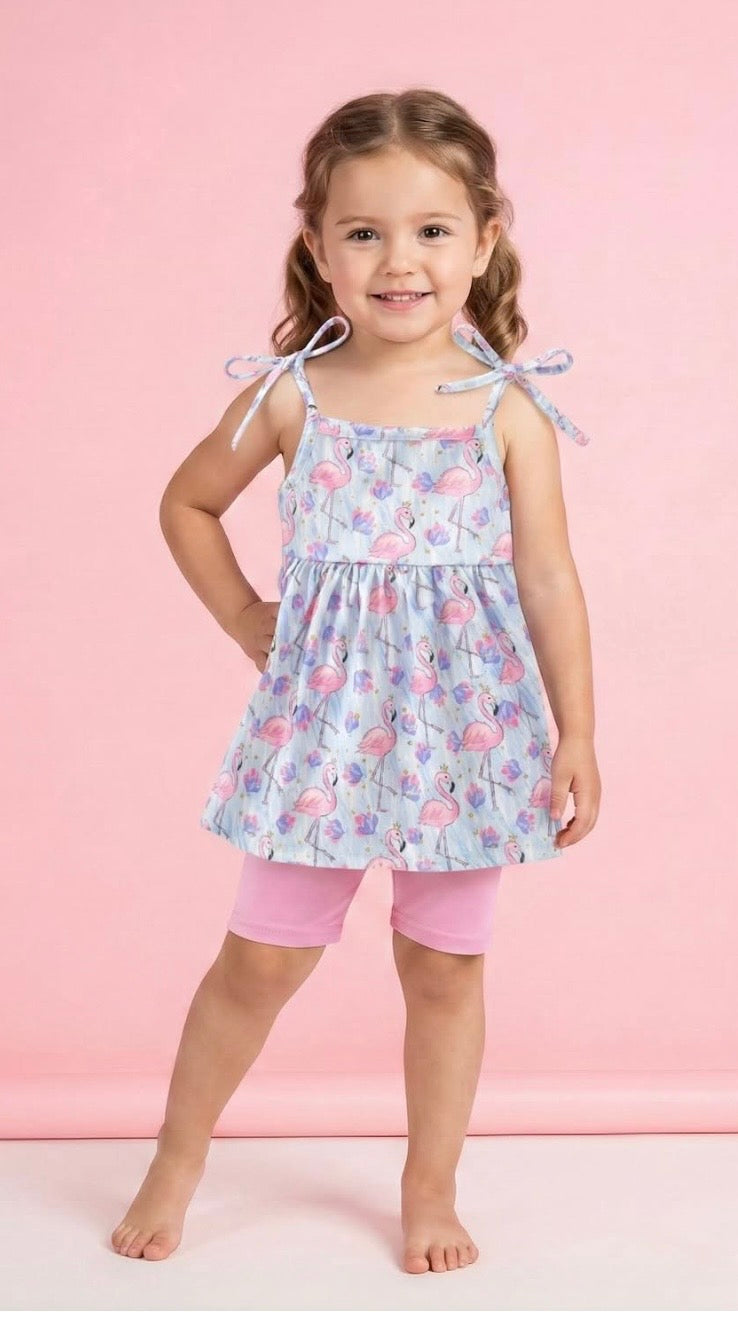 Flamingo Fancy 2 Pc Set