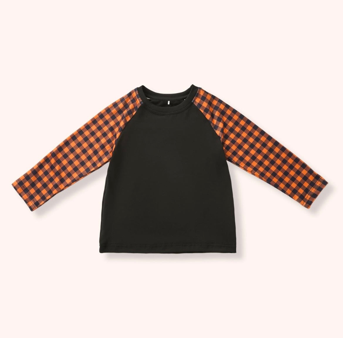 Harvest Gingham Raglan Shirt — Preorder