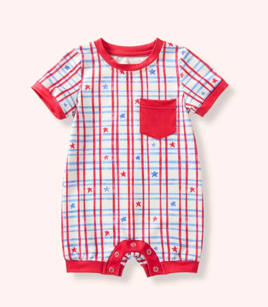 Freedom Fields Boy Romper