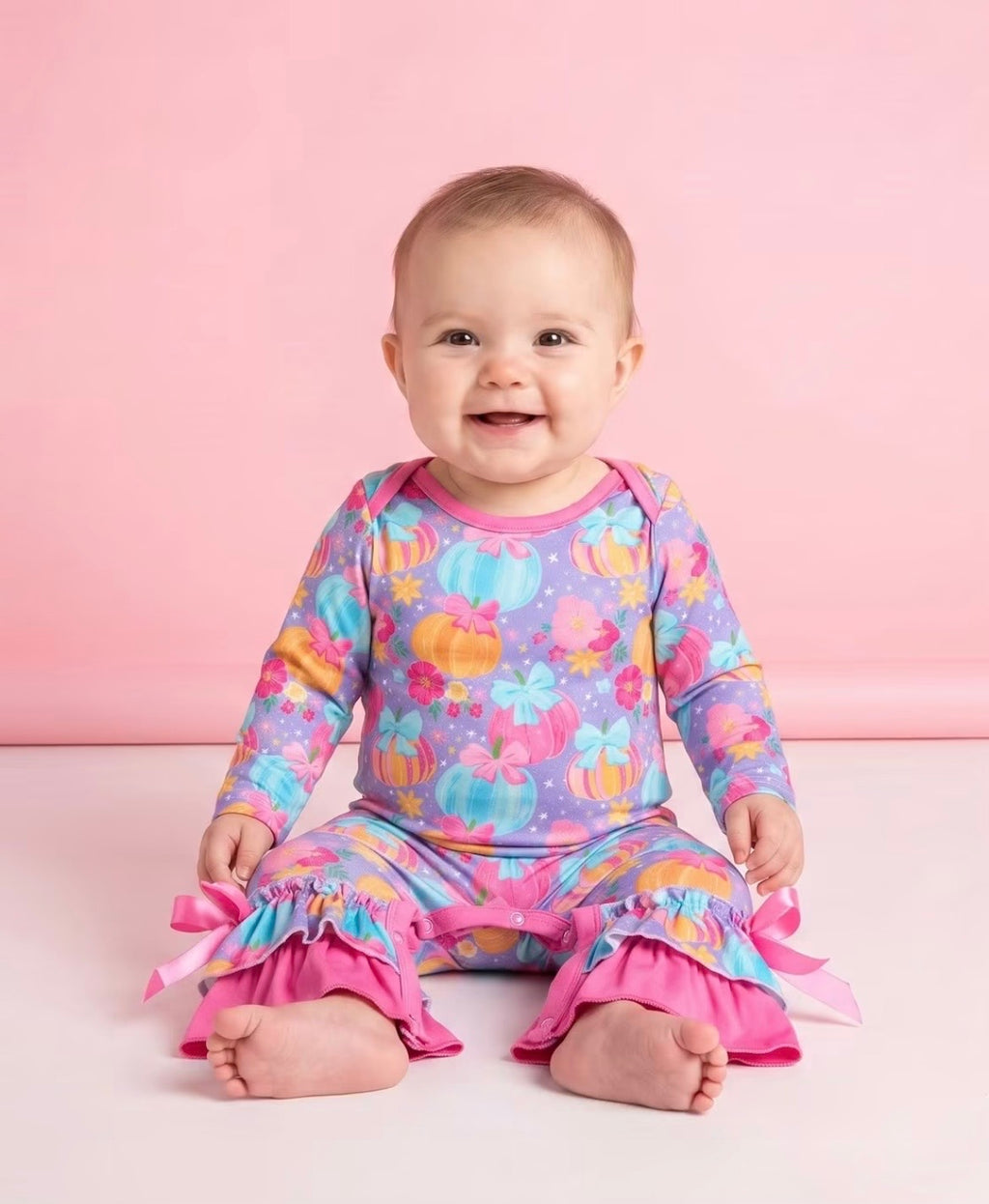 Preppy Pumpkins Romper