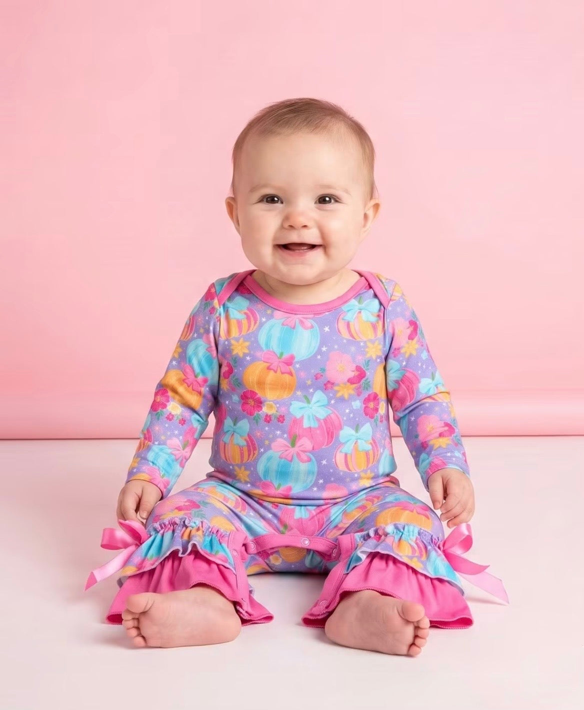 Preppy Pumpkins Romper