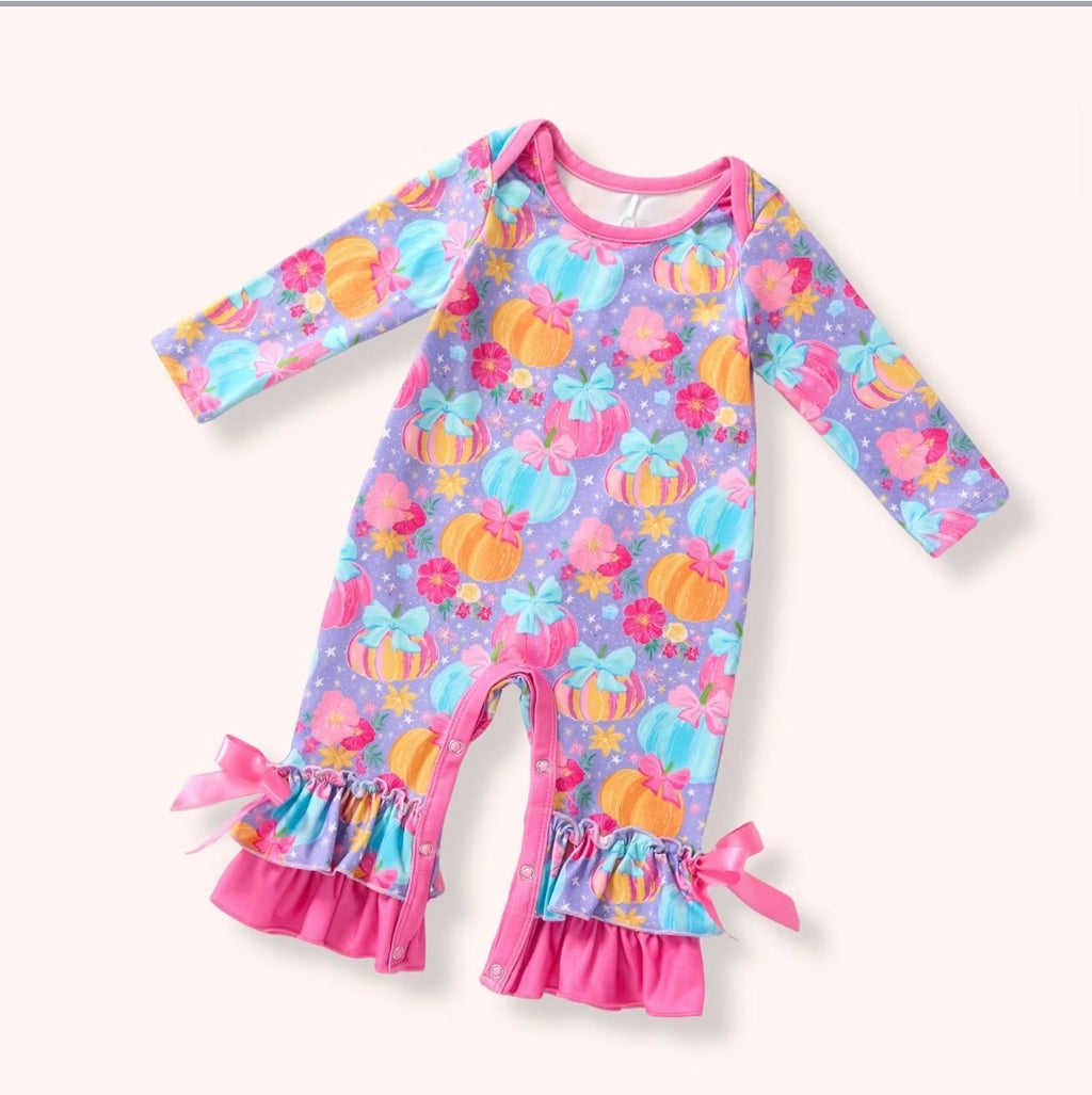 Preppy Pumpkins Romper