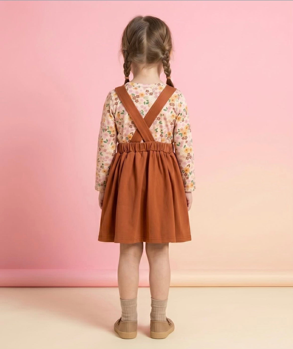 Fall Capsule Pinafore Dress