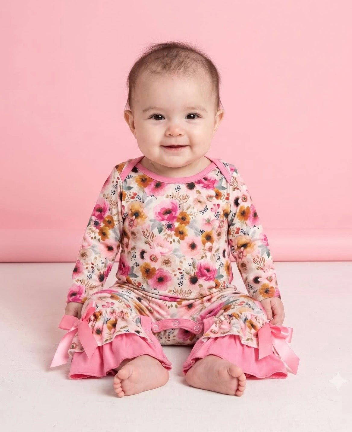 Golden Garden Romper