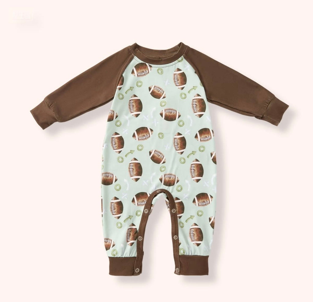 Game Day Boy Romper
