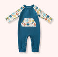 Monster Crew Raglan Romper