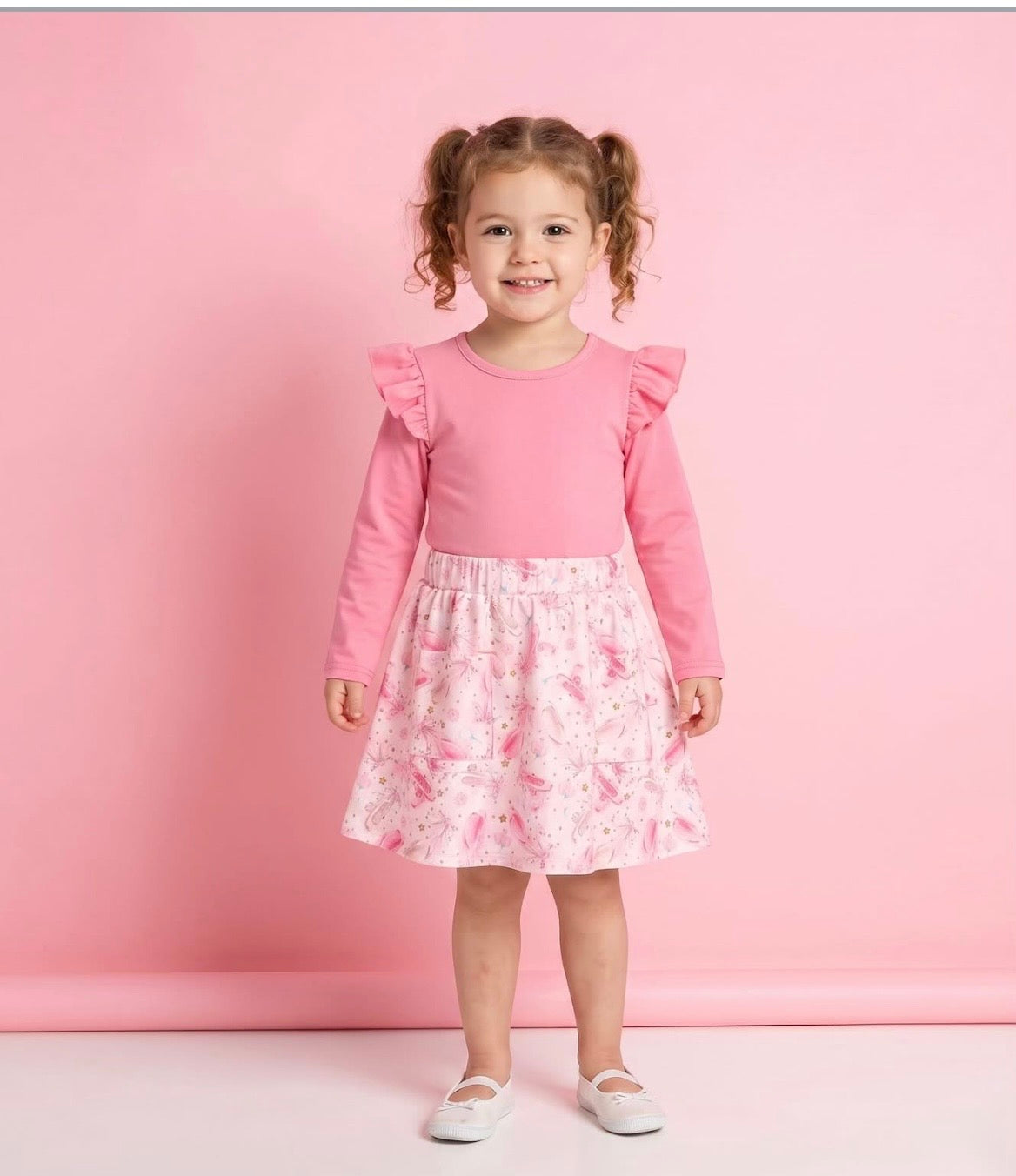 Prima Ballerina 2Pc Skort Set