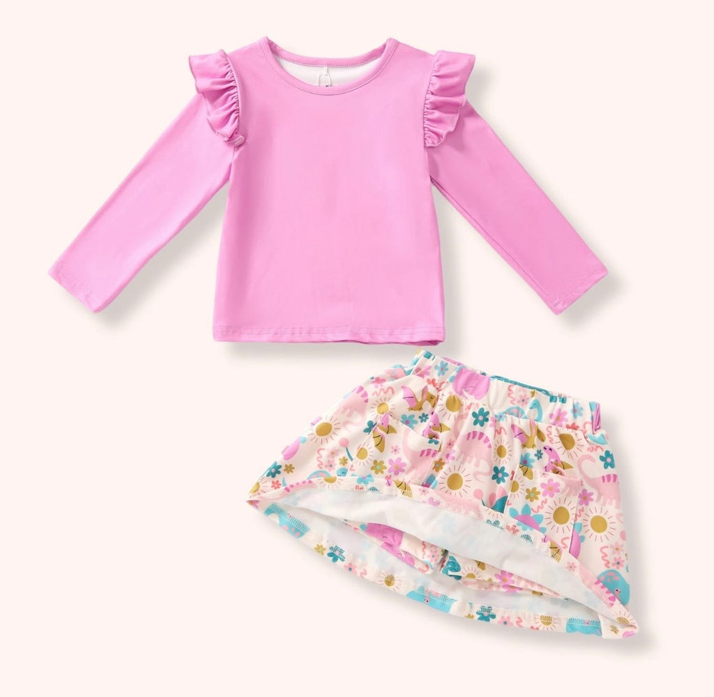 Jurassic Dreams 2Pc Skort Set
