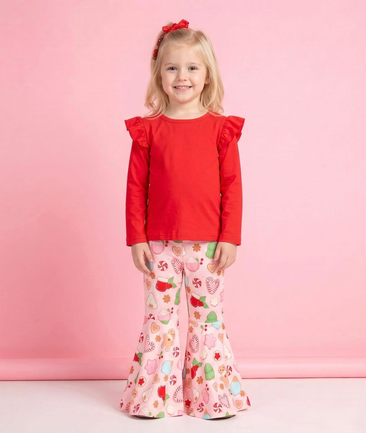 Christmas Cookies 2 Pc Pant Set