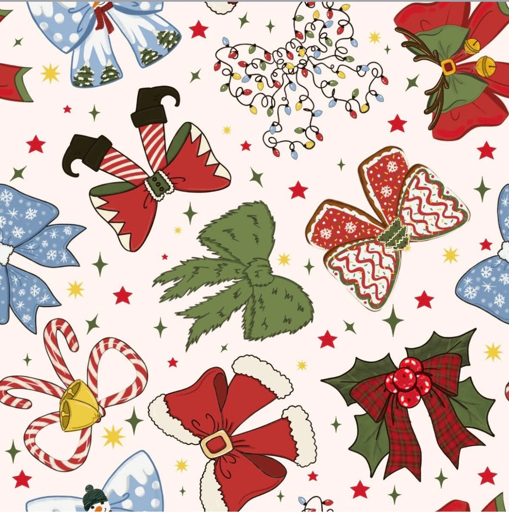 Christmas Bows Romper