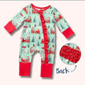 North Pole Express Girl Romper
