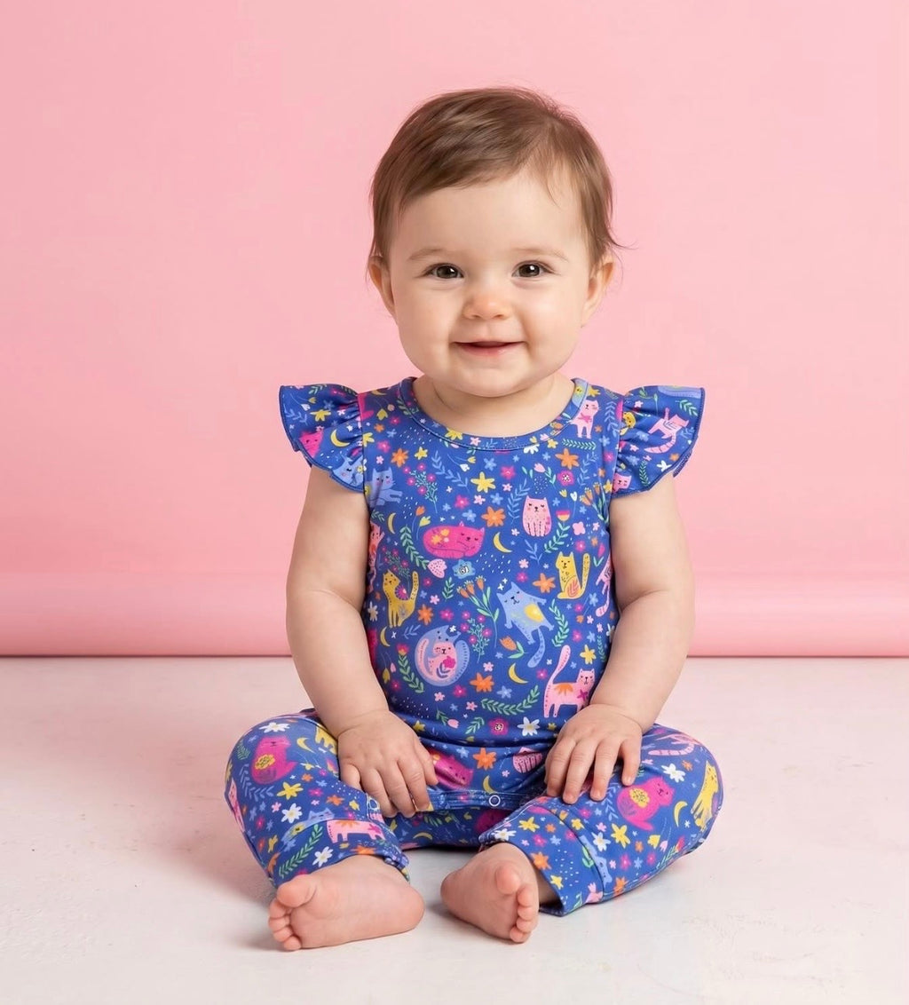 Meow Magic Romper