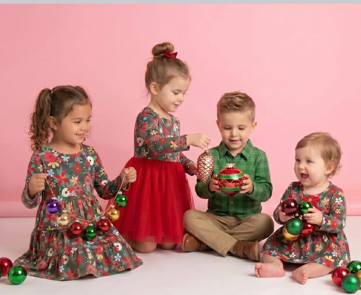 Pine and Petals Dress Preorder