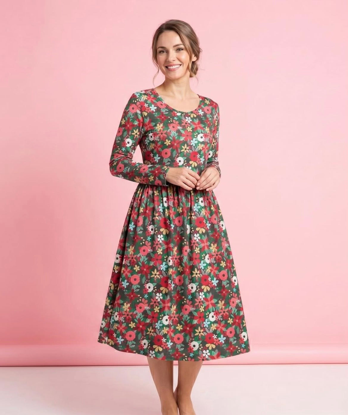 Pine and Petals Mom Dress Preorder