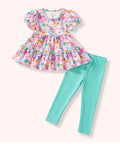 Pretty Petals 2 Pc Pant Set