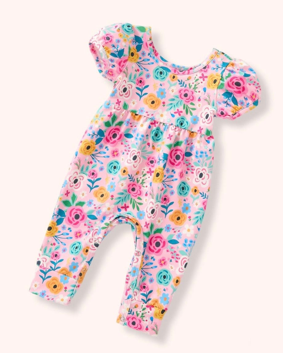 Pretty Petals Baby Romper