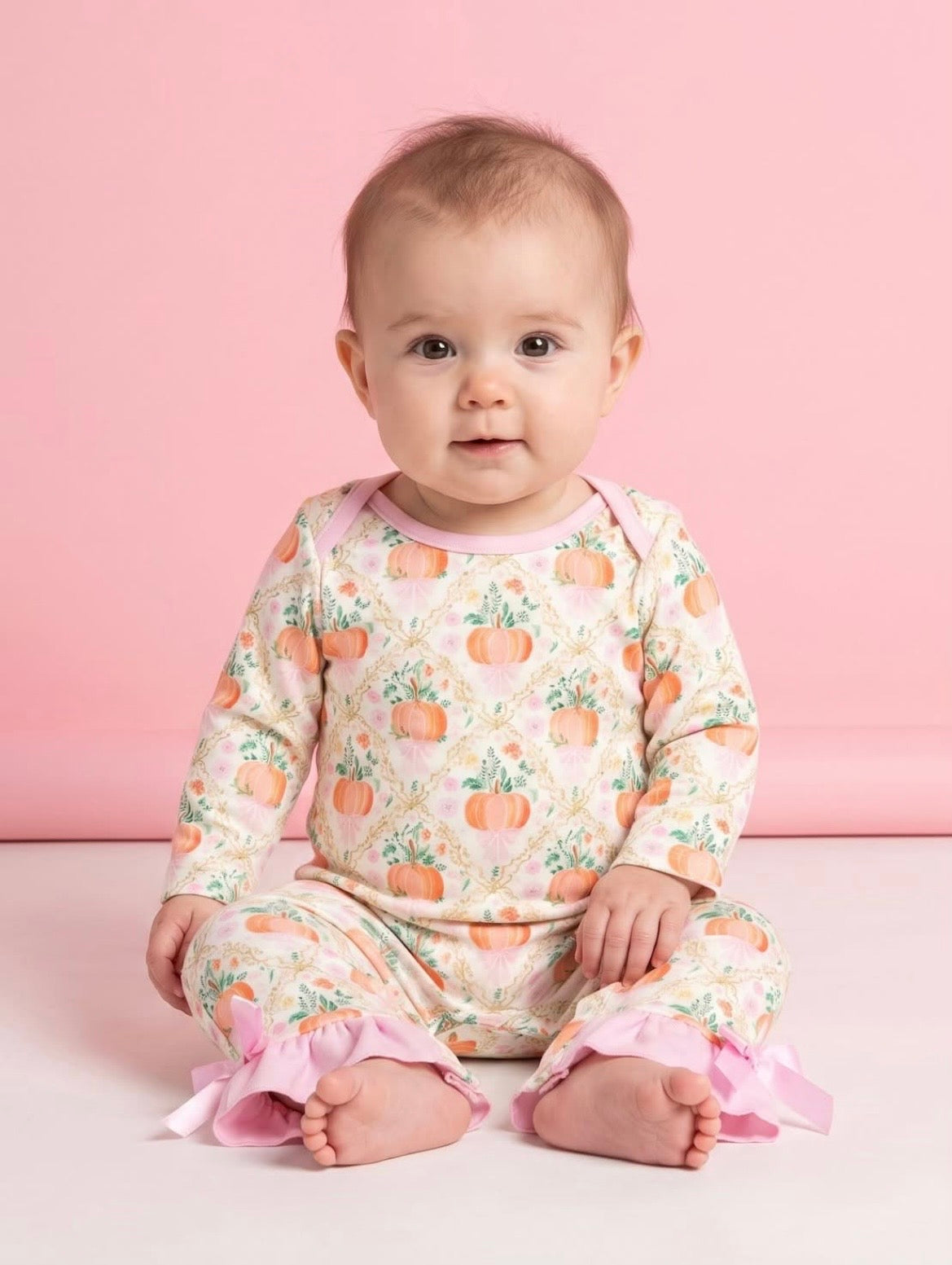 Pretty Pumpkins Romper