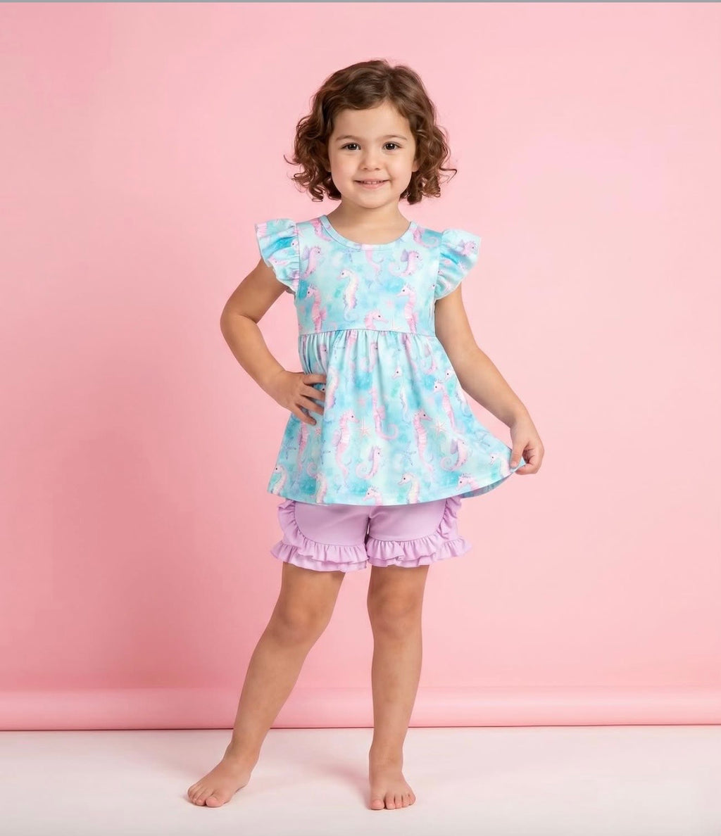 Seahorse Cove Short Set