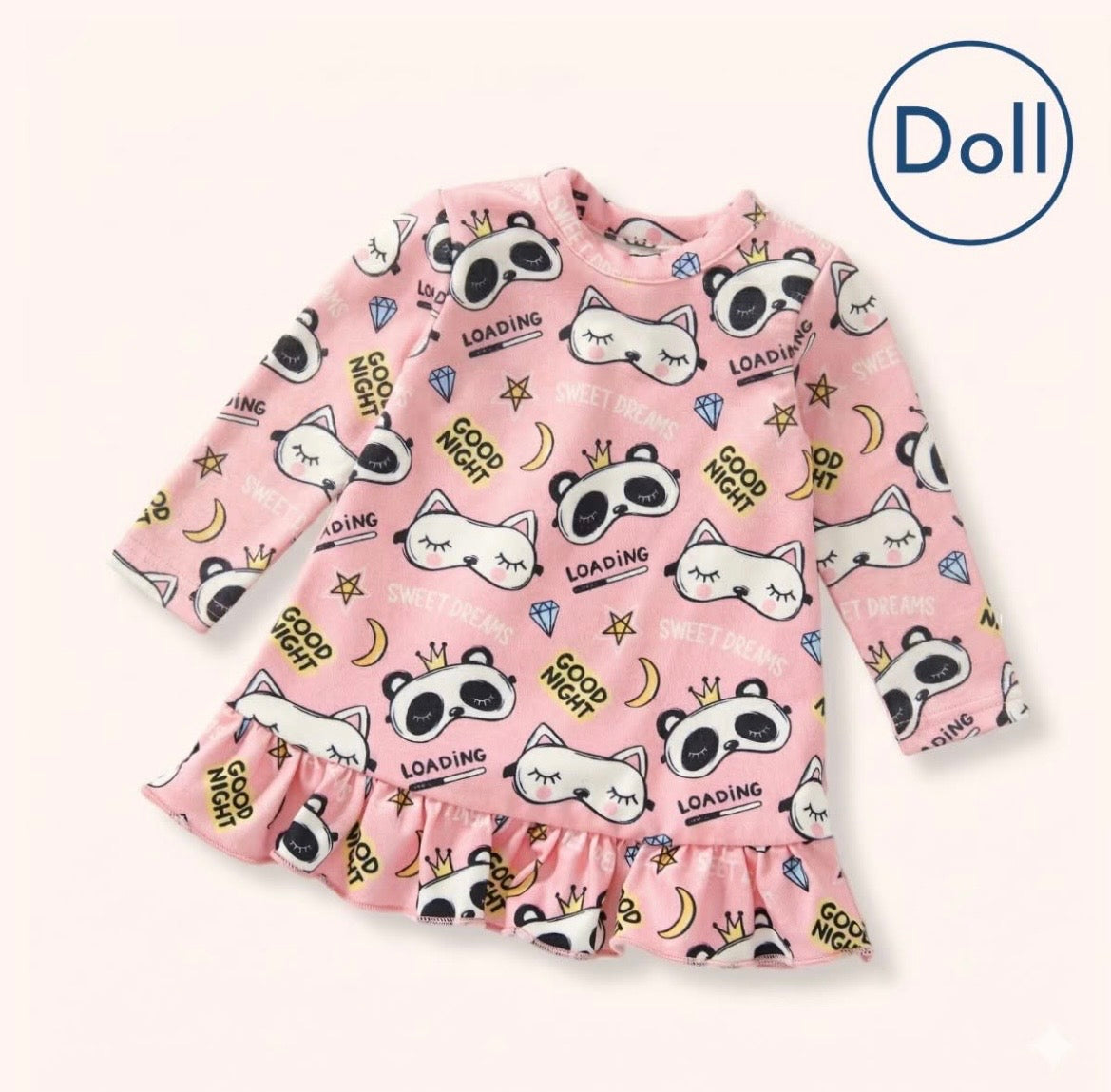 Sleepover Squad Doll Nightgown