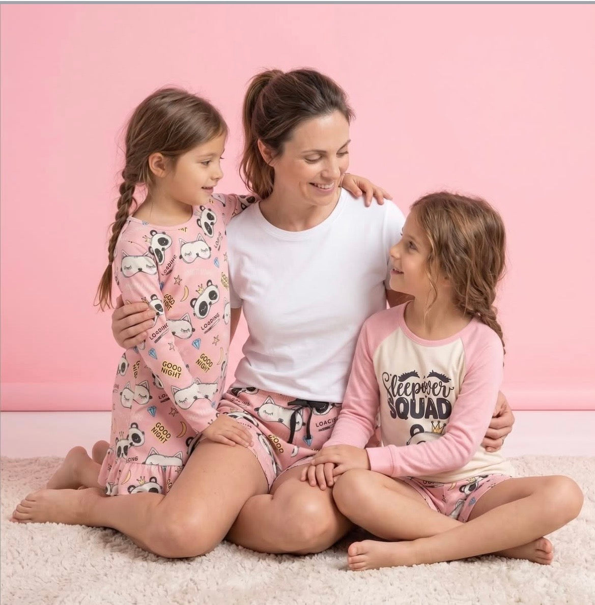 Sleepover Squad Mom Shorts
