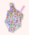 Summer Capsule Floral Ruffle Swimsuit