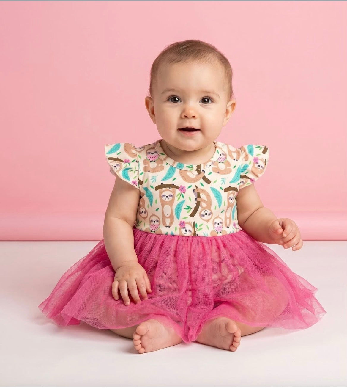 Summer Sloths Romper