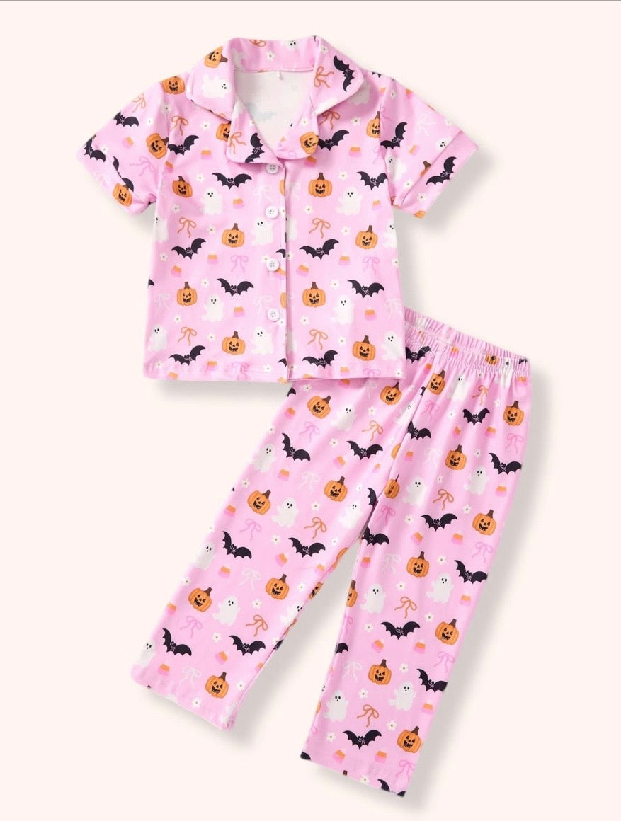 Sweet & Spooky Girls Loungewear Set