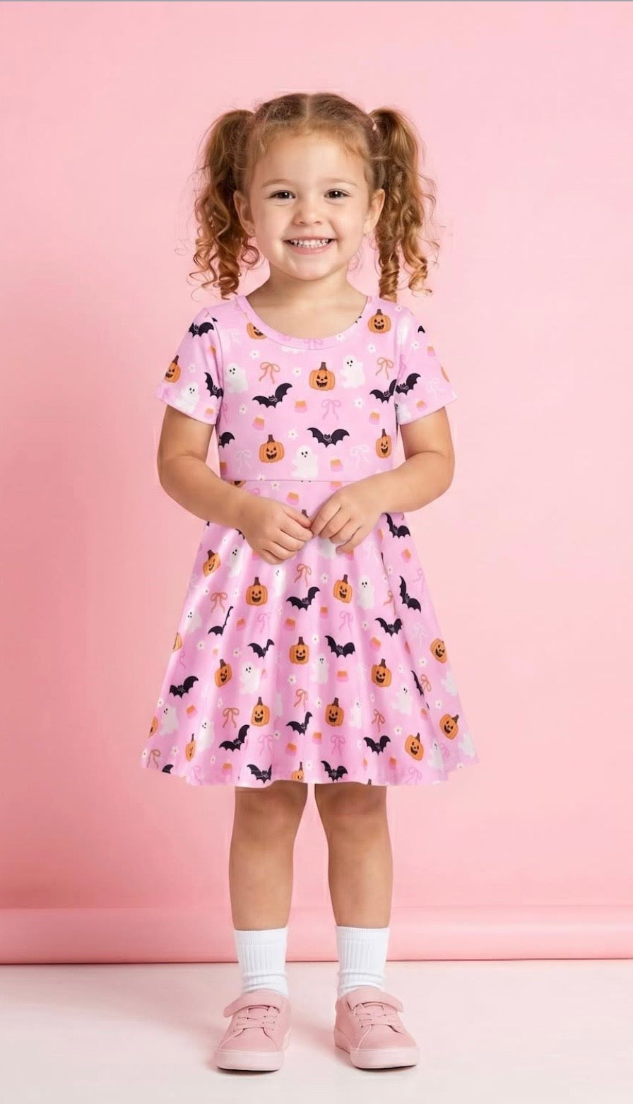 Sweet Spooky Twirl Dress