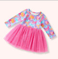 Preppy Pumpkins Dress flat lay