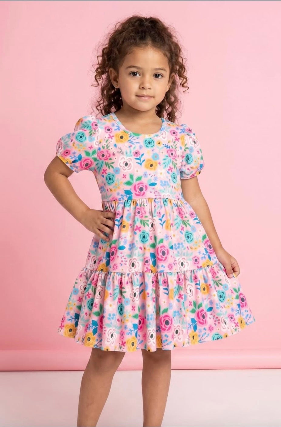 Pretty Petals Twirl Dress